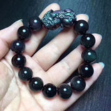 Natural Rainbow Eye Obsidian Pixiu Bracelet – Jewelry Gift Ideas — 3