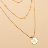 Women's Multi-layer Necklace Simple Rose Brand – Jewelry Gift Ideas — 1