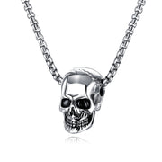 Classic Simple Versatile Stainless Steel Skull – Jewelry Gift Ideas — 4