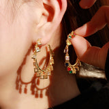 Baroque Fashion Personality Exaggerated Large Ear Ring – Stylish Gifts — 1