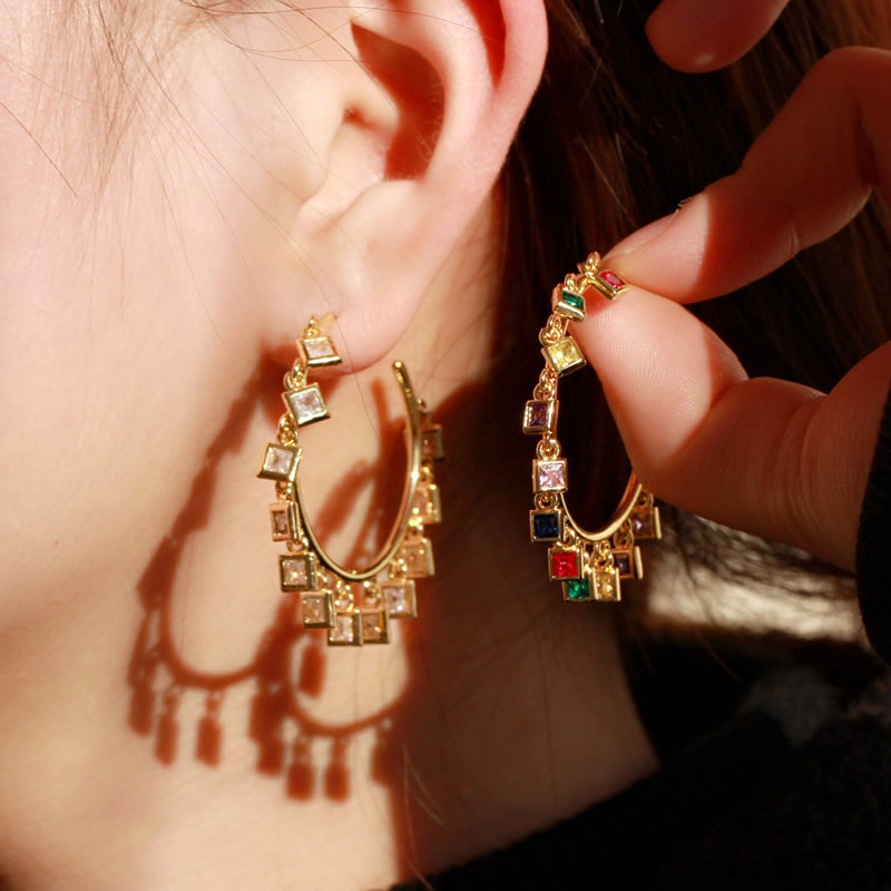 Baroque Fashion Personality Exaggerated Large Ear Ring – Stylish Gifts — 1