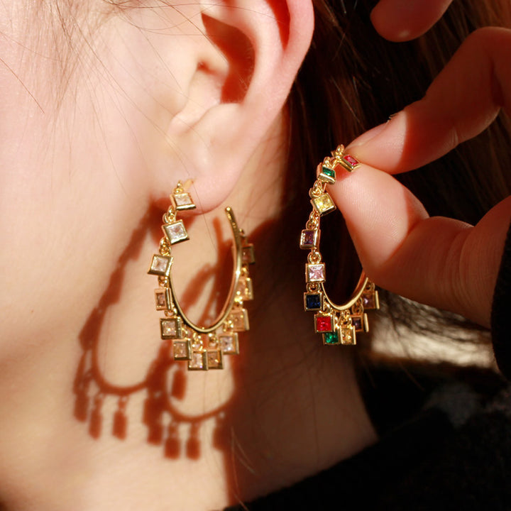 Baroque Fashion Personality Exaggerated Large Ear Ring – Stylish Gifts — 1