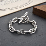 Pig Nose Bracelet Men And Women Retro Heavy – Jewelry Gift Ideas — 2