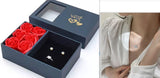 Retro Magnetic Folding Heart Shaped Four Leaf – Jewelry Gift Ideas — 8