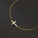Cross Bracelet Women's Sterling Silver Fine – Jewelry Gift Ideas — 4