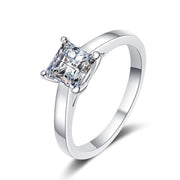 Mozambique Diamond Accented Princess Cut Ring – Thoughtful Gifts — 2