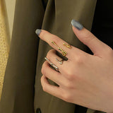 Ring Net Celebrity Hip-hop Men And Women All-match – Gifts for Her — 6