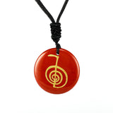 Natural Crystal Agate Stone Carving Spiral Aura – Jewelry Gift Ideas — 10