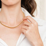 High Sense Gold Plated Stainless Steel Necklace – Jewelry Gift Ideas — 3