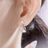 White Shellfish Butterfly Earrings – Special Occasion Gifts — 1