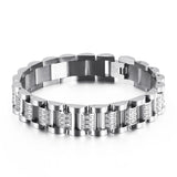 Men's Stainless Steel Electroplated Diamond – Jewelry Gift Ideas — 4
