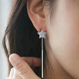 Fashion Tassel Hollow Leaves Hanging Earrings Fashion – Stylish Gifts — 9