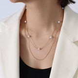 Women's Double Layer Titanium Steel Ins Fashion – Jewelry Gift Ideas — 5