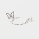 925 Double-hole Butterfly Earrings – Gift Ideas — 6