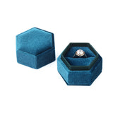 Jewelry Box Hexagonal Pair Ring Storage – Home & Living Gifts — 6
