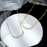 S925 Silver French Zircon Necklace For Women Ins – Jewelry Gift Ideas — 6