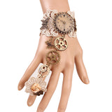 Women's Retro High-end Lace Ring Gear Clock – Jewelry Gift Ideas — 5