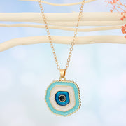 Fashion Devil's Eye Necklace Multi-layer Round – Jewelry Gift Ideas — 5