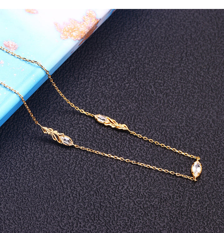 Horse Eye White Topa Collar Necklace – Jewelry Gift Ideas — 1