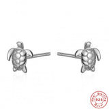 S925 Sterling Silver Mini Turtle Earrings – Meaningful Gifts — 6