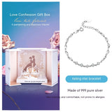 999 Sterling Silver Bracelet For Women's Light – Jewelry Gift Ideas — 12