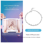 999 Sterling Silver Bracelet For Women's Light – Jewelry Gift Ideas — 12