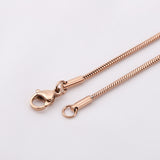 Stainless Steel Round Snake Chain Plating – Jewelry Gift Ideas — 6