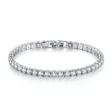 Round Full Diamond Tennis Chain Hip Hop Ear – Stylish Gifts — 5