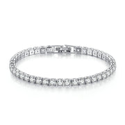 Round Full Diamond Tennis Chain Hip Hop Ear – Stylish Gifts — 5