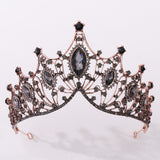 Classic Vintage Bridal Tiara Black Baroque – Gift Ideas — 2