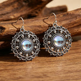 Vintage-style Gemstone Stud Earrings For Women – Stylish Gifts — 3