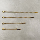 Stainless Steel Jewelry Accessories Extension – Stylish Gifts — 12