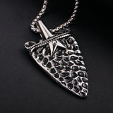 Men's Vintage Personality Spade Awl Necklace – Jewelry Gift Ideas — 2