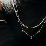 Geometric Silver Necklace Women's Retro Fashion – Jewelry Gift Ideas — 3