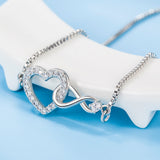 Simple Ring Heart Bracelet Eternal Love – Jewelry Gift Ideas — 3