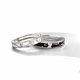 Prince And Rose Couple Ring Sterling Silver Pair – Gifts for Couples — 3