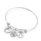 Titanium Steel Adjustable Bracelet Gold Cutout – Jewelry Gift Ideas — 2