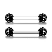 Stainless Steel Studded Tongue Nail Breast – Beauty Gifts — 6
