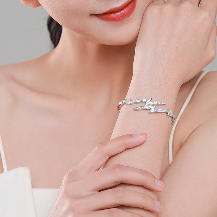 S925 Sterling Silver Bracelet For Women European – Jewelry Gift Ideas — 1