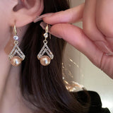 Fashion All-match Water Drop Pearl Earrings – Stylish Gifts — 1
