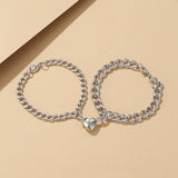 Magnetic Stainless Steel Heart Charm Couple – Jewelry Gift Ideas — 6