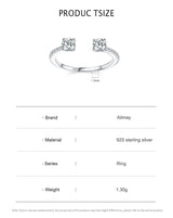 Fashion Entire Sterling Silver Ring For Women – Stylish Gifts — 4