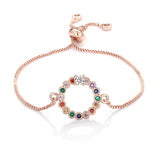 Brass Brass Micropaved Zircon Bracelet Full – Jewelry Gift Ideas — 5
