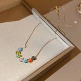 Women's All-match Stitching Love Pearl Necklace – Jewelry Gift Ideas — 13