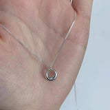 Women's Geometric Circle Necklace Simple Clavicle – Jewelry Gift Ideas — 4