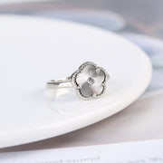 Gold Flower Bracelet Ring Earrings Women's – Jewelry Gift Ideas — 2