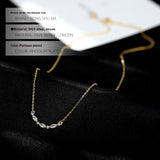 S925 Silver French Zircon Necklace For Women Ins – Jewelry Gift Ideas — 2