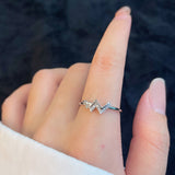Fashion All-match S925 Sterling Silver Female Ring – Stylish Gifts — 3