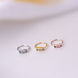Colored Zircon Nose Rings Popular Piercing Fashion – Stylish Gifts — 5