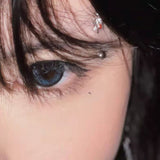 Eyebrow Nail Spider Punk Retro Titanium Steel Rod – Beauty Gifts — 3